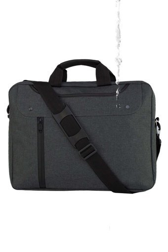 Beutel 15.6 inç Kumaş Su Geçirmez El-Omuz Laptop Çantası Antrasit