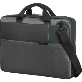 Samsonite Qibyte 16N-09-003 17.3 inç Polyester El-Omuz Laptop Çantası Antrasit