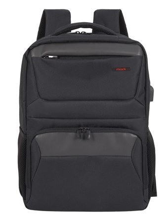 Mack Business X MCC-805 15.6 inç Kumaş Su Geçirmez Sırt Laptop Çantası Siyah