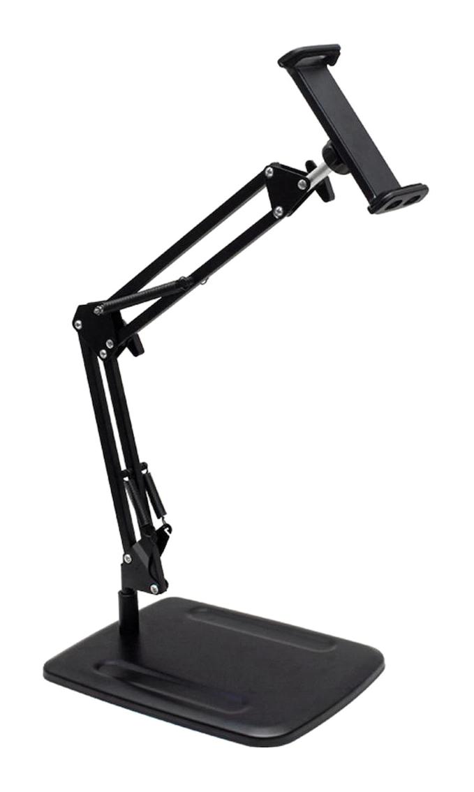 Forzacase Ayarlanabilir Ayaklı Masa-Yatak Tablet Standı Siyah