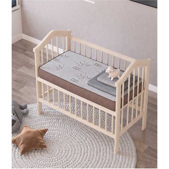 Revu Baby Bamboo Dikdörtgen Sünger Ortopedik 50x80 cm Beşik Yatağı