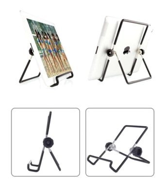 Appa Ayarlanabilir Ayaklı Masaüstü Tablet Standı Siyah