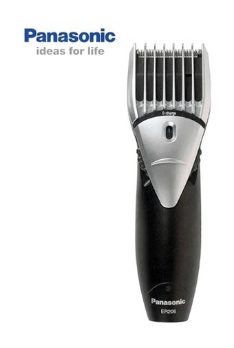 Panasonic ER-206 Saç Sakal Kuru Tıraş Makinesi