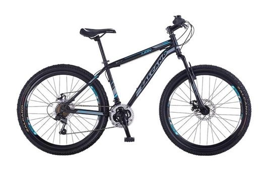 Salcano Lion 27.5 Jant 21 Vites Dağ Bisikleti Siyah-Turkuaz