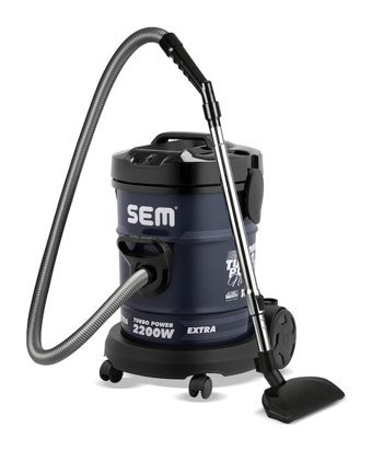 Sem SV110 2200 W Yatay Sentetik Toz Torbalı Süpürge Antrasit