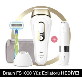 Braun Silk Expert PL5129 400000 Atımlı Yüz Koltuk Altı Genital Bölge Tüm Vücut İçin Tek Başlıklı IPL Lazer Epilasyon Aleti