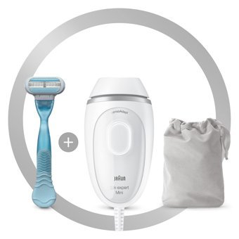 Braun Silk Expert Mini PL1124 300000 Atımlı Yüz Koltuk Altı Genital Bölge Tüm Vücut İçin Tek Başlıklı IPL Lazer Epilasyon Aleti