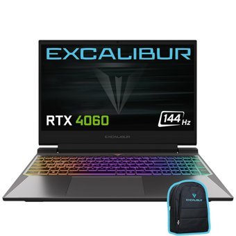 Casper Excalibur G870.1245-BFB0X-B Harici GeForce RTX 4060 Intel Core i5 12450H 16 GB Ram 1 TB SSD 15.6 inç Full HD Freedos Laptop