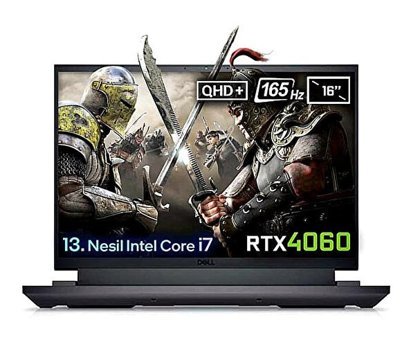 Dell Gaming G16 7630 G167630005UA53 Harici GeForce RTX 4060 Intel Core i7 13650HX 32 GB Ram 512 GB SSD 16 inç QHD+ Windows 11 Home Laptop