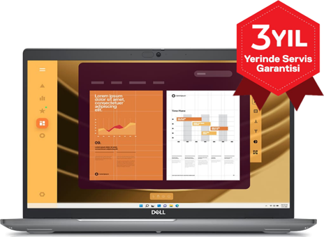 Dell Latitude 5550 N007L555015EMEA-VP-UBU Dahili Intel ARC Graphics Intel Core Ultra 5 125U 16 GB Ram 512 GB SSD 15.6 inç Full HD Ubuntu Laptop