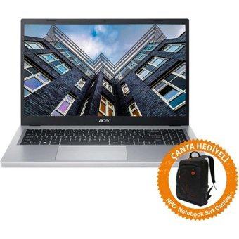 Acer Aspire 3 A315-510P-32P0 NX.KDHEY.002A3 Dahili UHD Graphics Intel Core i3 N305 4 GB Ram 1 TB SSD 15.6 inç Full HD Windows 11 Home Laptop + CNT004 Çanta