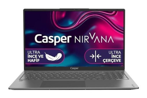 Casper Nirvana X600.1235-8V00X-G-FM3 Dahili Iris Xe Graphics Eligible Intel Core i5 1235U 8 GB Ram 500 GB SSD 15.6 inç Full HD Windows 11 Pro Laptop