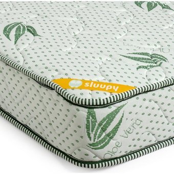 Sluupy Aloe Vera Dikdörtgen Sünger Ortopedik 80x160 cm Beşik Yatağı