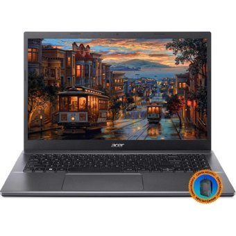 Acer Aspire 5 A515-57-525E NX.KN3EY.003A3 Dahili UHD Graphics Intel Core i5 12450H 8 GB Ram 256 GB + 1 TB SSD 15.6 inç Full HD Freedos Laptop + CNT004 Çanta