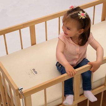 Puuf Sleep First Sleep Nunu Dikdörtgen Sünger Ortopedik 70x130 cm Beşik Yatağı