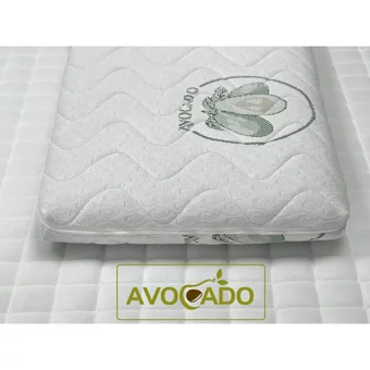 Avocado Cotton Dikdörtgen Lateks Ortopedik 70x120 cm Beşik Yatağı