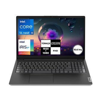 Lenovo V15 Gen3 82TT008PTX BT0 Dahili Iris Xe Graphics Eligible Intel Core i5 1235U 8 GB Ram 512 GB SSD 15.6 inç Full HD Freedos Laptop