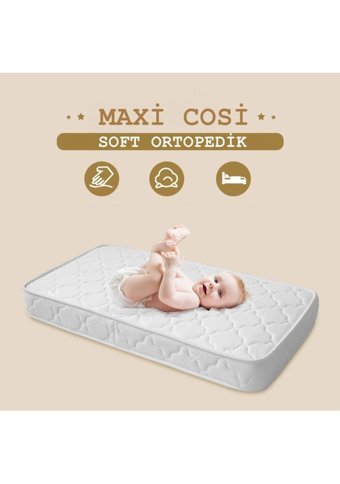 Maxi Cosi Soft Dikdörtgen Sünger Ortopedik 50x80 cm Beşik Yatağı