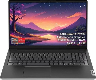 Lenovo V15 Gen4 E1 82YU0124TX Harici AMD Radeon 610M AMD Ryzen 5 7520U 8 GB Ram 512 GB SSD 15.6 inç Full HD Freedos Laptop