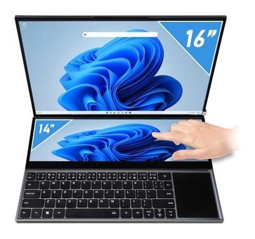 Quadro Diamond Duo DS1630 Dahili UHD Graphics Intel Core i7 10850H 16 GB Ram 512 GB SSD 16 inç Full HD Freedos Dokunmatik Laptop