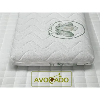 Avocado Cotton Dikdörtgen Lateks Ortopedik 50x80 cm Beşik Yatağı