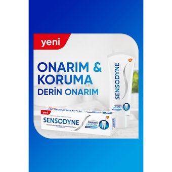 Sensodyne Florürlü Diş Macunu 75 ml + Nourish Sağlıklı Beyazlık Diş Macunu 50 ml