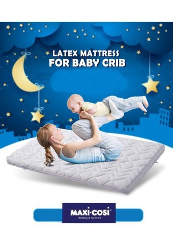 Maxi Cosi Latex Mattress Dikdörtgen Lateks Ortopedik Portatif Katlanır 70x110 cm Beşik Yatağı