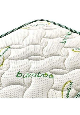 Heyner Bamboo Dikdörtgen Sünger Ortopedik 50x90 cm Beşik Yatağı