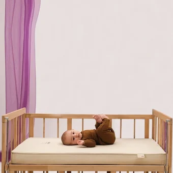 Puuf Sleep First Sleep Nunu Dikdörtgen Sünger Ortopedik 90x200 cm Beşik Yatağı