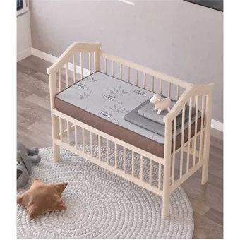 Revu Baby Bamboo Dikdörtgen Sünger Ortopedik 70x110 cm Beşik Yatağı