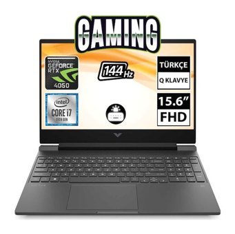 Hp Victus 15 FA1057NT 8U849EA04 Harici GeForce RTX 4050 Intel Core i7 13700H 32 GB Ram 1 TB SSD 15.6 inç Full HD Freedos Gaming Laptop