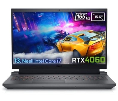 Dell Gaming G15 5530 G155530013U Harici GeForce RTX 4060 Intel Core i7 13650HX 16 GB Ram 1 TB SSD 15.6 inç Full HD Ubuntu Gaming Laptop
