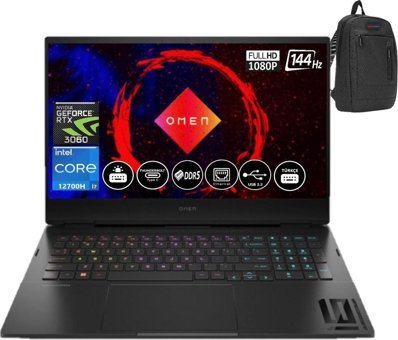 Hp Omen 16-K0010NT Harici GeForce RTX 3060 Intel Core i7 12700H 32 GB Ram 1 TB SSD 16.1 inç Full HD Freedos Gaming Laptop + Çanta