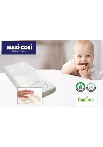Maxi Cosi Bamboo Dikdörtgen Visco Ortopedik 70x105 cm Beşik Yatağı
