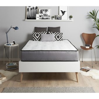Heyner Space Gray Dikdörtgen Pamuk 80x130 cm Beşik Yatağı