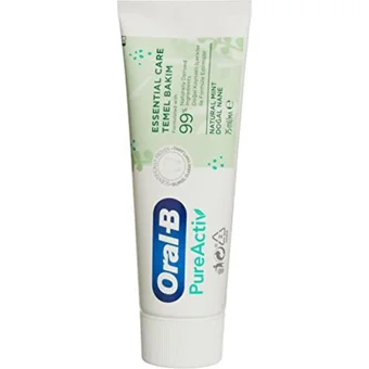 Oral-B Pureactiv Naneli Organik Florürlü Diş Macunu 75 ml