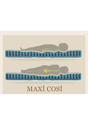 Maxi Cosi Gold Dikdörtgen Sünger Ortopedik 70x100 cm Beşik Yatağı