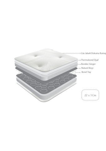 Heyner Redline Dikdörtgen Elyaf Ortopedik 50x110 cm Beşik Yatağı