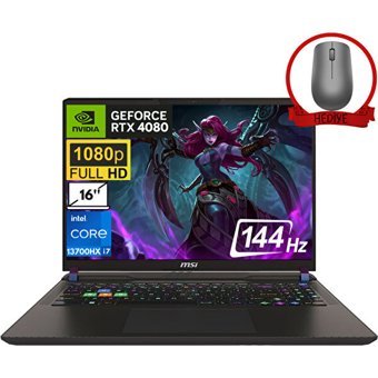 MSI Vector 16 Hx A13VHG-495TR-A84 Harici GeForce RTX 4080 Intel Core i7 13700HX 40 GB Ram 4 TB SSD 16 inç Full HD Windows 11 Pro Gaming Laptop