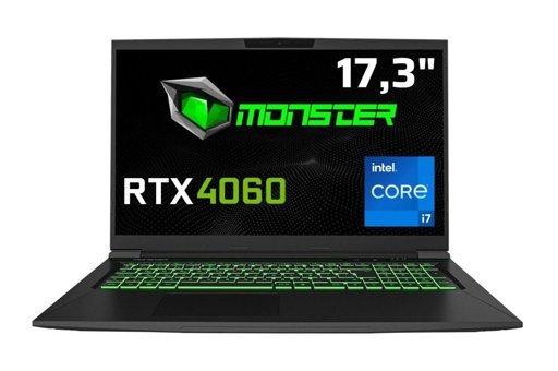 Monster TuLPar T7 V20.6.1 Harici GeForce RTX 4060 Intel Core i7 13700H 16 GB Ram 1 TB SSD 17.3 inç Full HD Windows 11 Gaming Laptop