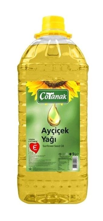 Çotanak Pet Ayçiçek Yağı 3x5 lt