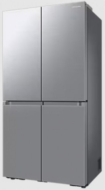 Samsung RF71DG90BESL 4 Kapılı No Frost E Enerji Sınıfı 821 lt Gri Üstten Donduruculu Solo Gardrop Tipi Buzdolabı
