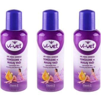 Vi-Vet E Vitamini Ağda Yağı 3x125 ml