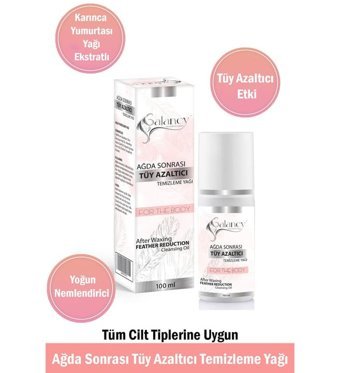 Galancy Ağda Sonrası Tüy Azaltıcı Ağda Yağı 100 ml