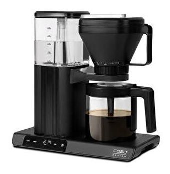 Caso 1851 Aroma Sense Paslanmaz Çelik Filtreli Karaf 1.75 lt Hazneli 10 Fincan Akıllı 1550 W Siyah Filtre Kahve Makinesi