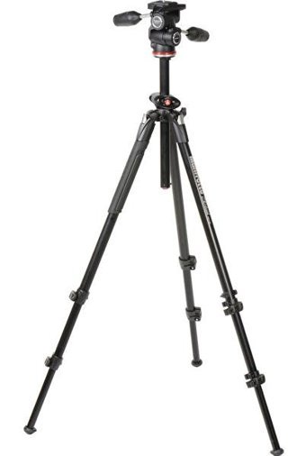 Manfrotto MK290DUA3-3W Kademeli Tripod 175 cm