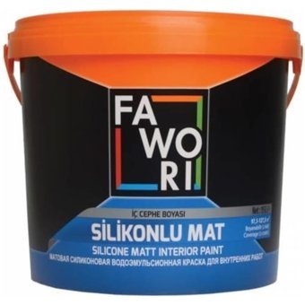 Fawori İnterror Paint Silikonlu Su Bazlı Plastik Mat İç Cephe Boyası 15 lt Keten Beji