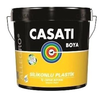 Casati Allegro C325 Silikonlu Su Bazlı Plastik Mat İç Cephe Boyası 7.5 lt Hitit