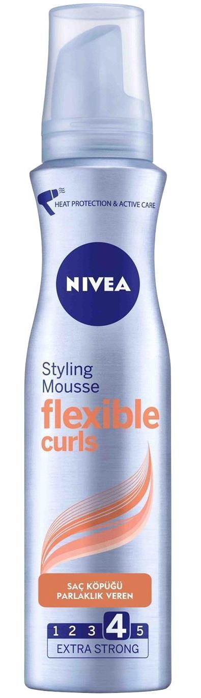 Nivea Flexible Curl Kıvırcık Saçlar İçin Şekillendirici Hacim Veren Saç Köpüğü 150 ml
