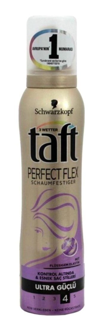 Schwarzkopf Taft Perfect Flex Normal Saçlar İçin Şekillendirici Hacim Veren Saç Köpüğü 150 ml